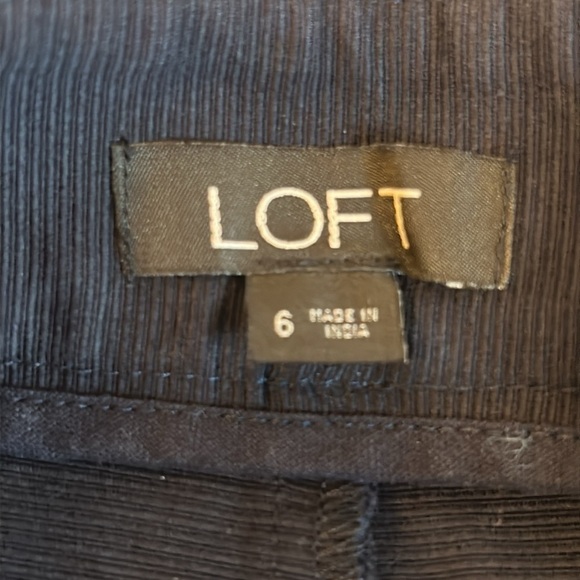 LOFT Navy Blue  Beaded Pineapple Short Shorts Women’s size 6 SUMMER SALE $12 - Picture 7 of 8